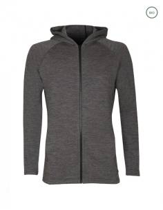 men's jacket in pure merino wool grey 2