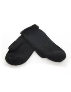 purple pink  gloves in pure merinowool for Women