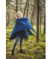 Manteau Cape femme en pure laine vierge