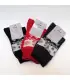 Socken Frauen Merinowolle Nordic Muster, hergestellt in Finnland