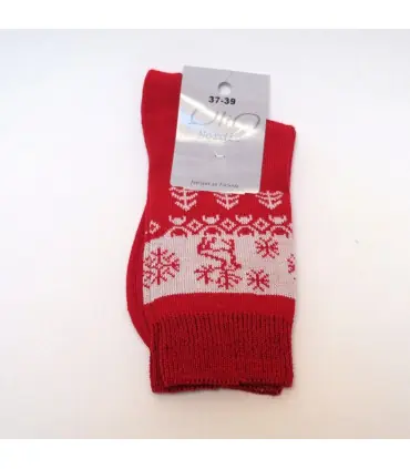 Women's merino wool socks jacquard