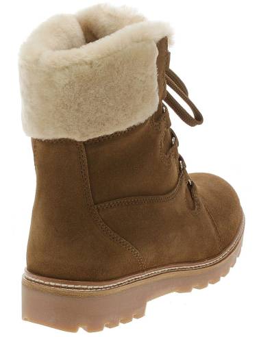 Bottes grands froids en cuir hydrofuge pour femme - Olang Meribel