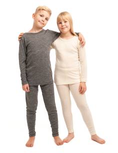 Kindern Wolle und Seide Hose