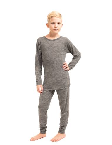 childrens' leggings striped in  Wool and Silk