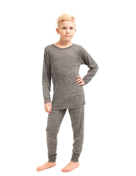Pantalones de seda y lana para  niños