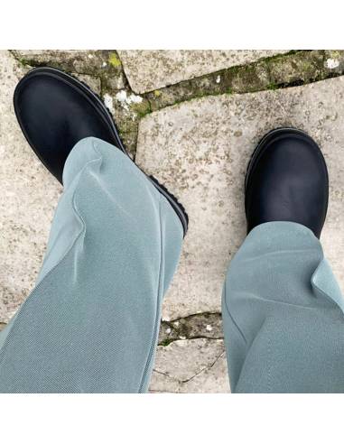 Botas de nieve de cuero, textiles impermeables para las hombres- Olang Orion