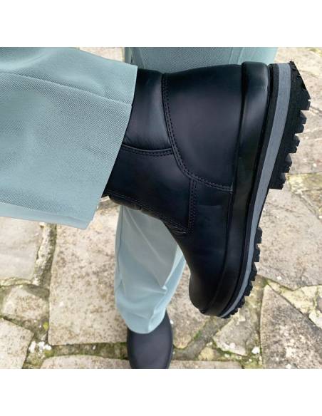 Leder Schneeschuhe wasserdichte Textilien fur Herren- Olang Orion