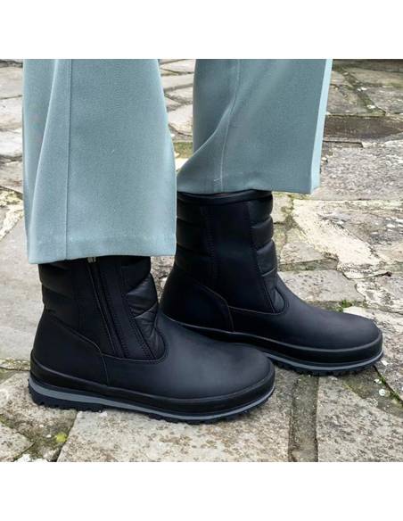 Leder Schneeschuhe wasserdichte Textilien fur Herren- Olang Orion
