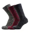 Lot of 3 Warm Socks grey  wool terry inside for men and women