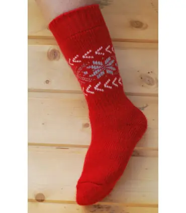 Nordic socks Red