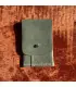 Porte carte en cuir Vert d'eau rectangulaire fabriqué en France