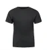 T-shirt maillot homme manches courtes en laine et soie gris chiné ou noir