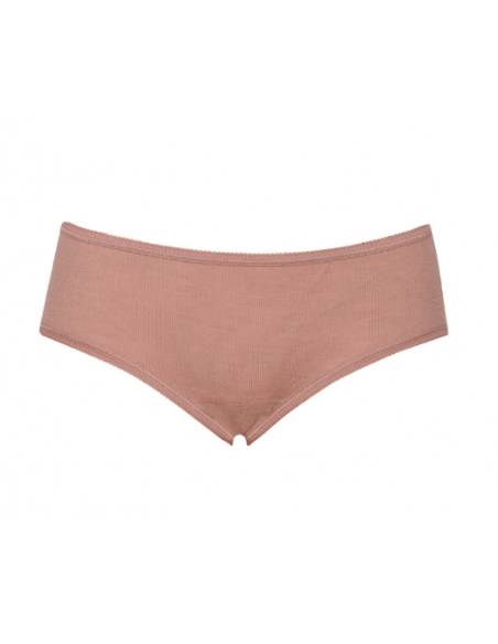 Culotte femme pure laine mérinos cotelée vieux rose, gris ou noir