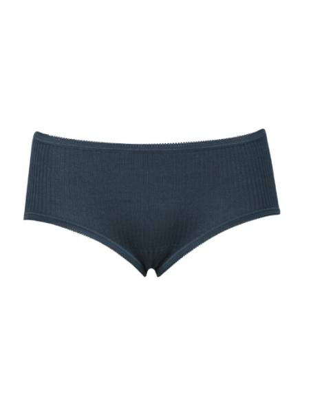 Culotte femme pure laine mérinos cotelée vieux rose, gris ou noir