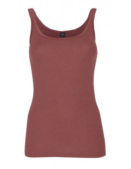 Caraco femme bretelles fines pure laine mérinos