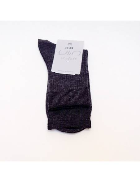Calcetines Mujer de lana merina fina 75% no comprimir