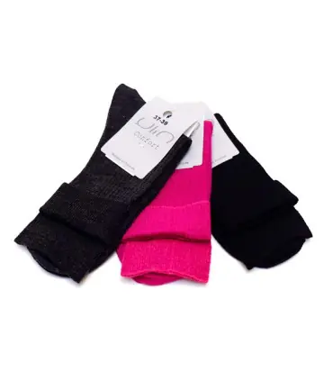 Women's socks fine wool Merino untightened