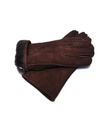 Luxuriöse Lammfell Handschuhe 