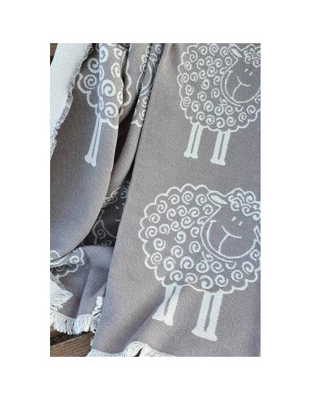 Luxurious 100% cotton Throw- yo armchair reasons sea and boat