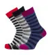 socks extra wool fine color and stripes - Nordic spirit woman