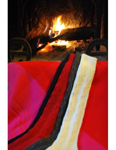 Bereich hoher twisted Wollsocken
