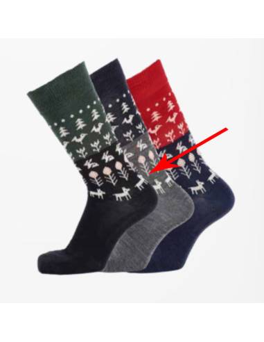 Women's merino wool socks jacquard Bengt & Lotta