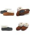 Nordic slippers in guenuine lambskin