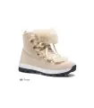 Women's snow boot hydro repellent natural York leather upper