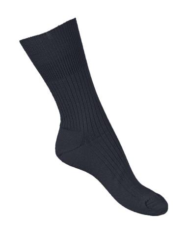Chaussettes 90% laine mérinos noir