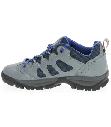 Chaussures de marche en cuir hydrofuge bleu Olang Tures 