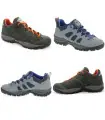 Chaussures de marche en cuir hydrofuge bleu ou gris  Olang Tures