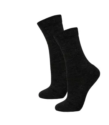 zwei-Paar-Set warme Socken aus Wolle.