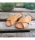 Sandale nu-pieds femme en liège Bionatura 12 A 456 noir ou mandarine
