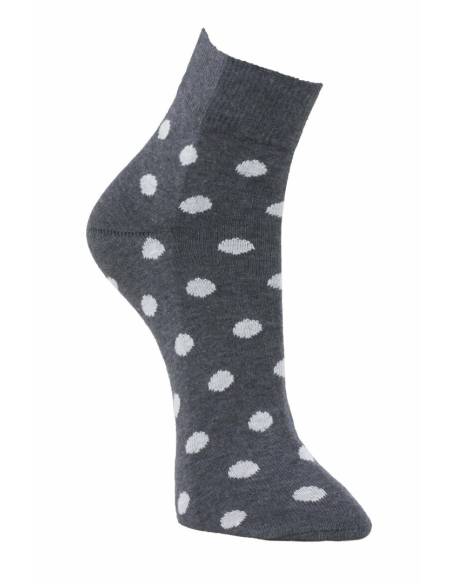 Chaussettes  à pois en coton pour femme 