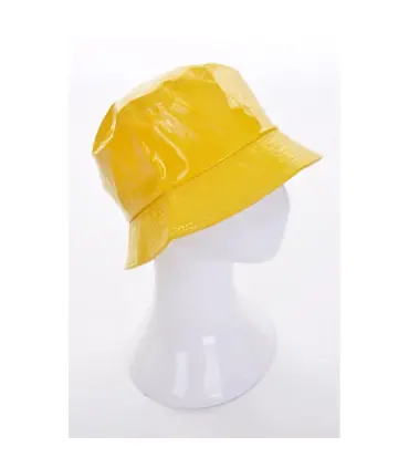 Chapeau de pluie Femme Bob imperméable ciré jaune soleil