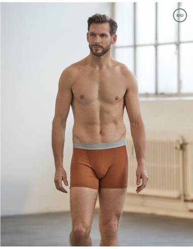 Men's boxer shorts in organic pure Merino Wool