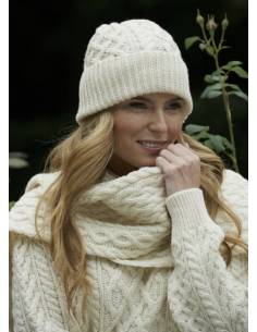 Extra soft pure merino wool hat