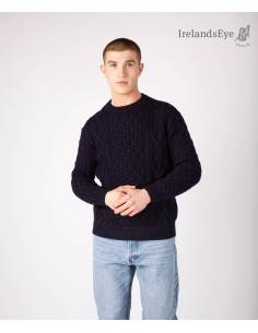 Half zip Sweater for men in pure new wool