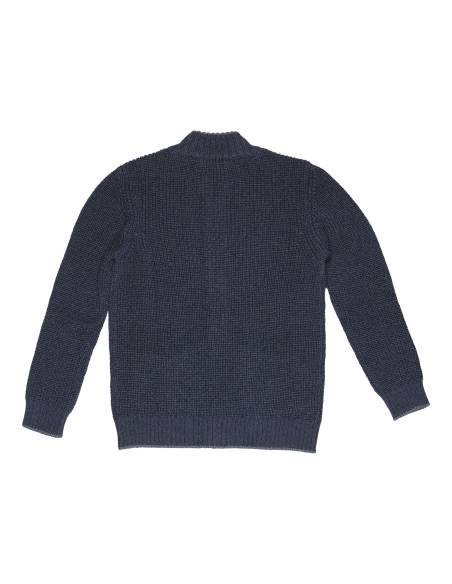 Nordic crew neck jumper with coloured piping