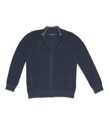 Nordic crew neck jumper with coloured piping