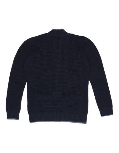 Nordic crew neck jumper with coloured piping