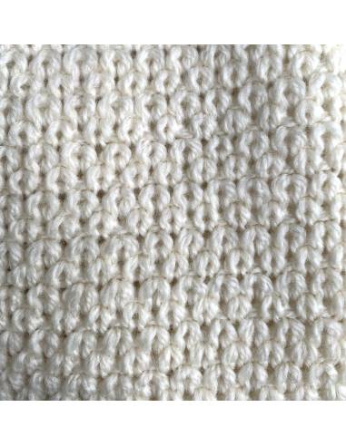 Pure merino wool honeycomb scarf