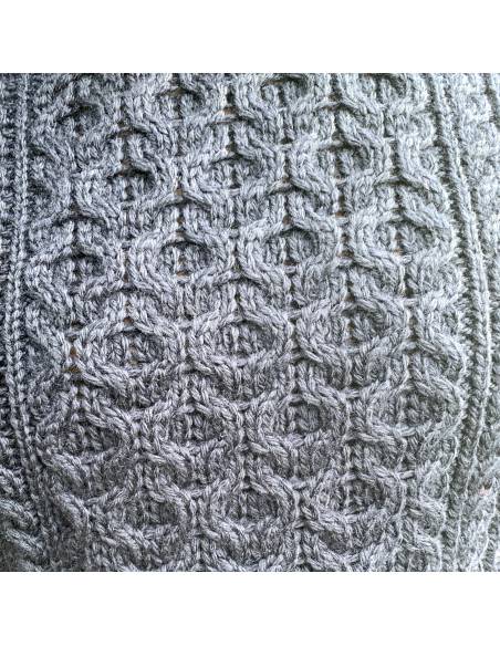 Nordischer Pullover mit Rundhalsausschnitt für Männer