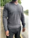 Pull fin Homme col V pure laine d'agneau offre spéciale
