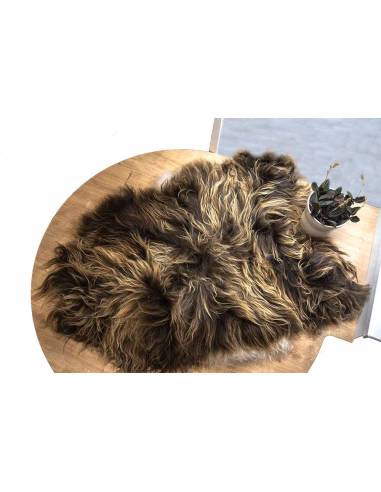Large decoration Sheepskins long wool