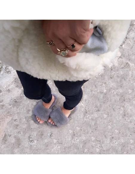 Gilet pure laine avec col fermeture ZIP