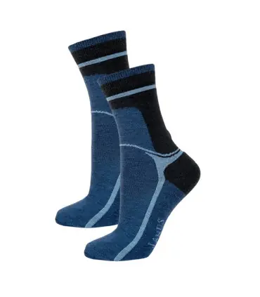 City and leisure PACK duo of 2 pairs of women's warm wool socks