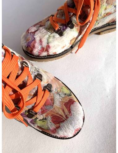 Leder Schneeschuhe, wasserdichte Textilien fur Damen- Olang Tania