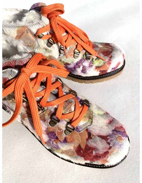 Leder Schneeschuhe, wasserdichte Textilien fur Damen- Olang Tania