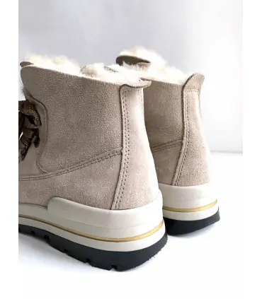 Women's boots for extreme cold in genuine sheepskin - Olang rosa